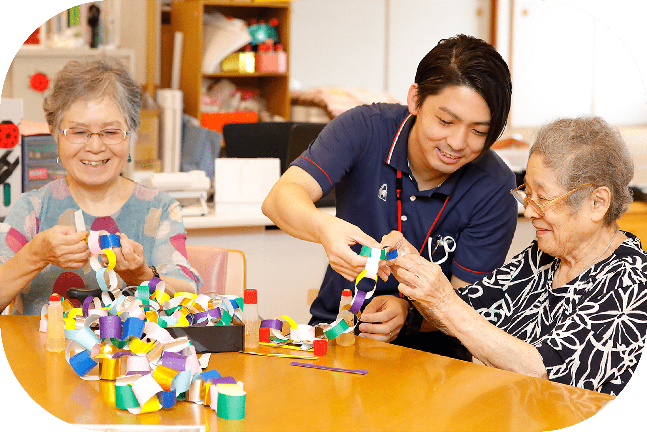 画像：デイサービスセンター かんべ村風景