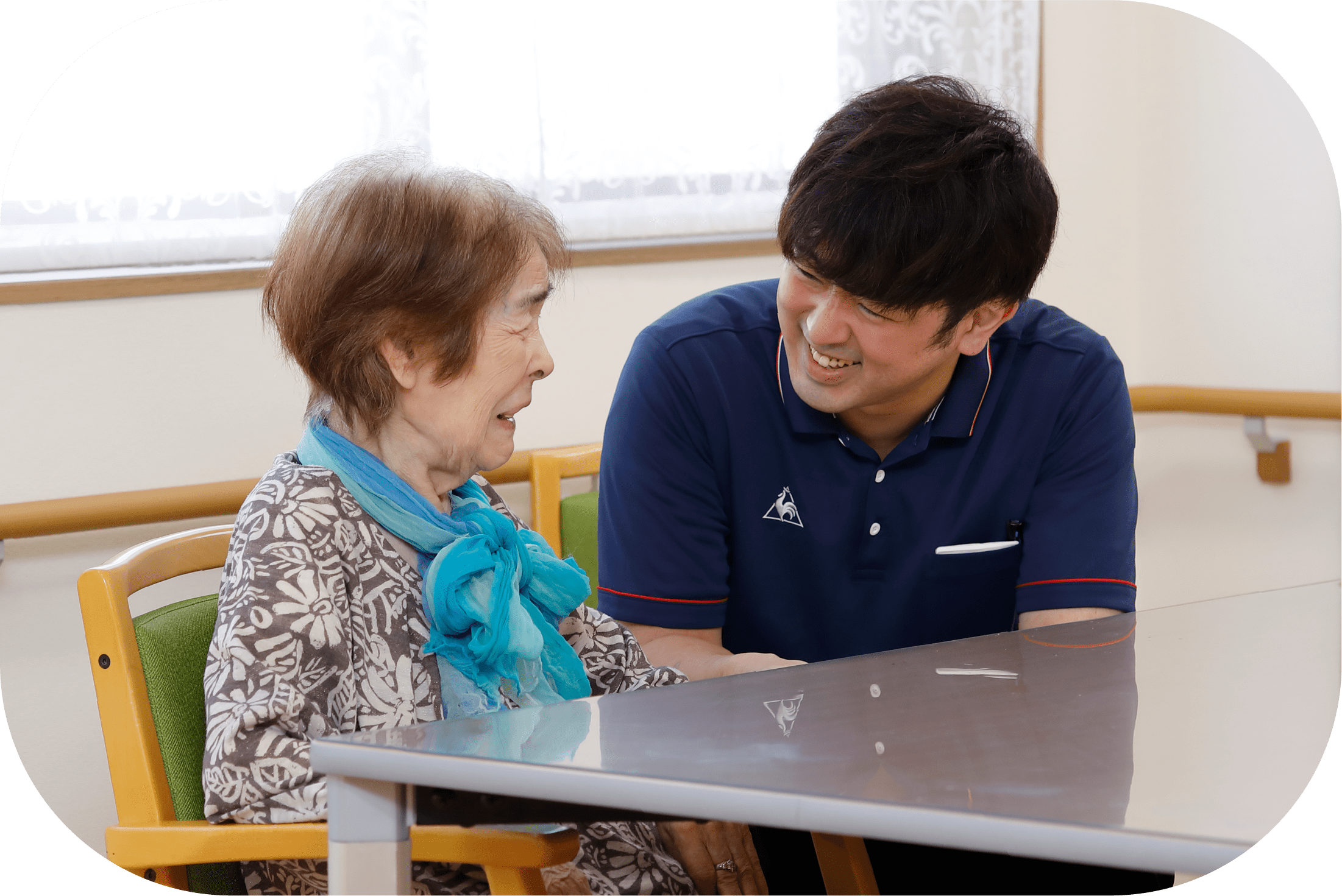 画像：シニアホームいずみ風景